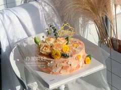油画香槟-亦家cake·0卡糖