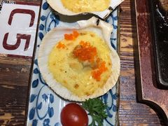 芝士焗扇贝-小川洋风料理(街道口店)