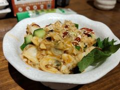 青瓜拌蛤蜊-小川洋风料理(街道口店)