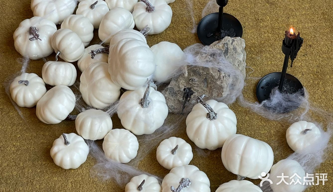 黑白简约风社区咖啡⬛️⬜️万圣节皮肤[鬼脸]已上线