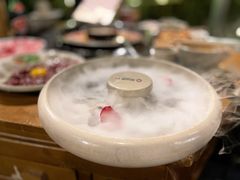 冰镇鲜毛肚-捞锅坝子老火锅(汽博中心店)
