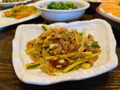 凉拌鱼皮-醉美东江·三文鱼·烧鸡公