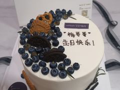 蓝莓之恋动物奶油森系水果蛋糕-艾加柒克蛋糕茶歇甜品台(春熙路店)