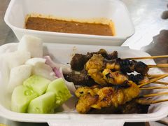 沙爹羊肉串-明记烧鱼美味店