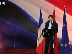 总领事兰博先生致欢迎辞-武汉新华大饭店