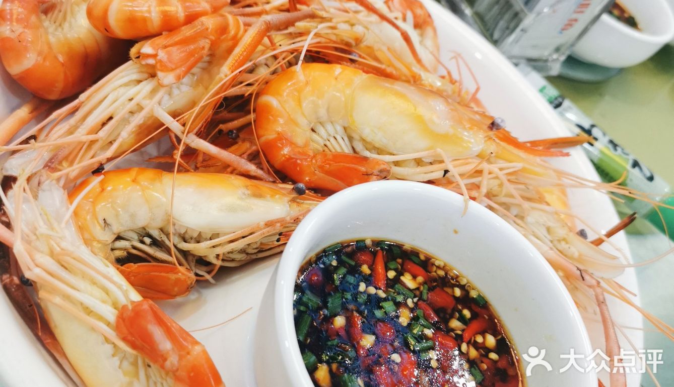 海旺角的生腌绝了！咸蛋黄大虾也超好吃！