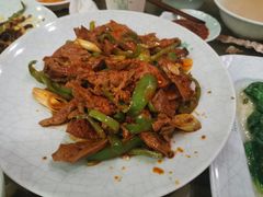 青椒羊肝-清真·益鑫羊肉手抓馆(花园北街店)