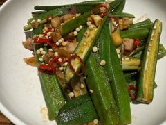 炒秋葵-小大董·烤鸭(王府井apm店)