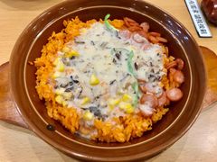香肠蘑菇烤饭-萨莉亚意式餐厅(彩悦城店)