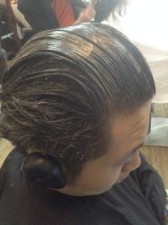 染发中，有点诡异-尚·丹尼Hair