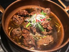 良姜羊蝎子-羊肉街口老银川滩羊涮肉馆