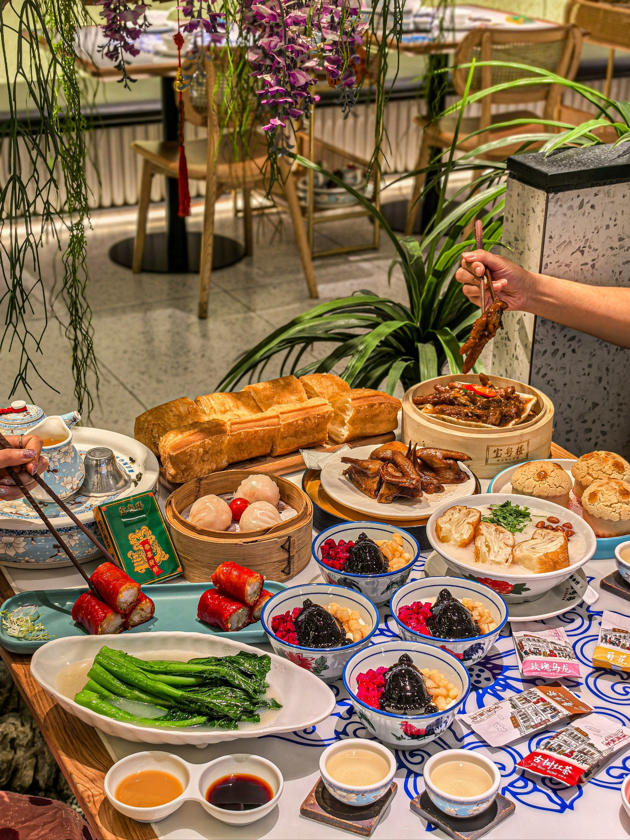 上海的早茶是超前的!