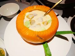 椰汁有机南瓜香芋茨实-闻见中国海南菜(K11店)