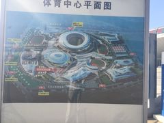 平面图-大连体育中心体育馆