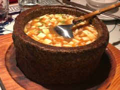 石锅鸡汤豆腐-绿茶餐厅(王府井永宁门店)