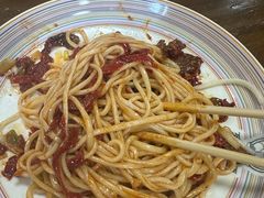 -歹歹的加个面过油肉拌面