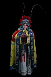 -胭脂猫京剧摄影