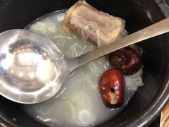 牛肉汤-草家酱蟹炭火烤肉店(珲春南路一店)