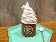 茉莉花冰淇淋-茶是一枝花泡茶店