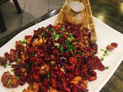 辣子鸡丁-庆合府重庆大排档(紫都城店)