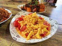 西红柿炒鸡蛋-口口香小吃店