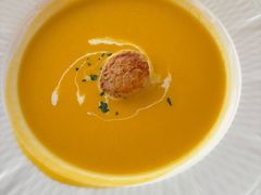 海鲜蔬菜南瓜浓汤-麒麟阁(东郊宾馆店)