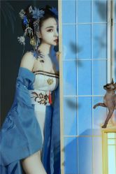 -虞美人汉服摄影