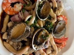 葱油一片海-良师门滨海人家·海鲜·家常菜(滨海城店)