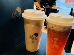 芋泥紫米茶-喜茶(北京三里屯太古里店)