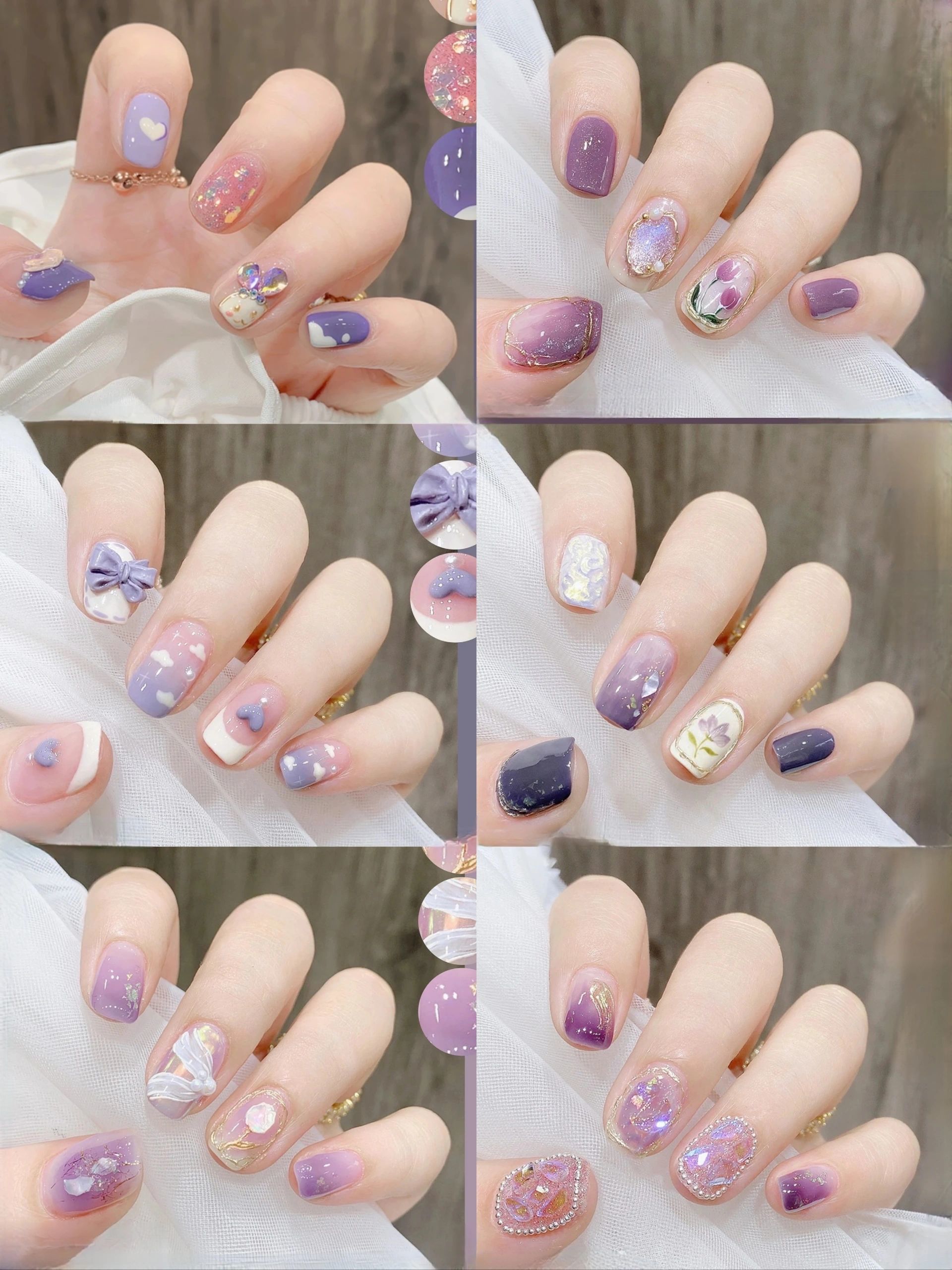 夏季甜美小仙女美甲分享显白可爱少女心