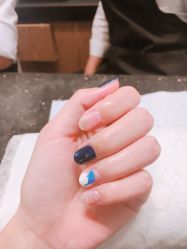 -手牵手美甲