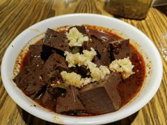 辣子蒜羊血-茂盛小吃(蓝田店)