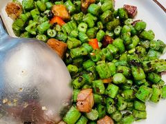 榄菜鹅肝干煸四季豆-北京厨房(SKP店)