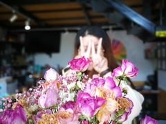 老板娘给拍的哈哈-蜗牛单车咖啡(银座购物广场东城店)