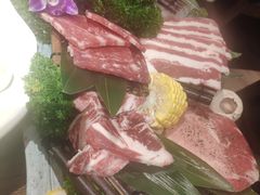 -明洞阿姨·韩式酱蟹烤肉·创意料理(三元桥店)