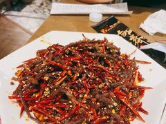 干煸牛肉丝-马海涛牛肉串·午市牛腩饭·烧烤夜宵(领汇广场店)
