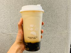 热烤黑糖啵啵鲜奶-喜茶(青岛金狮广场店)