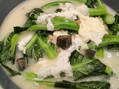金银蛋上汤菜心-港丽餐厅(高德置地店)