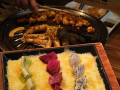 -明洞阿姨·韩式酱蟹烤肉·创意料理(三元桥店)