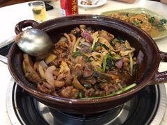 湿炒牛河-胡须佬鸡煲四季火锅(龙珠大道店)