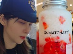 -36抹茶·千层与鲜果茶(欢乐海岸店)