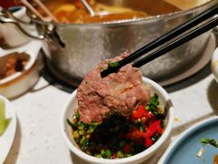 鲜牛肉-左庭右院鲜牛肉火锅(环球港店)