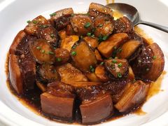 茨菇鲍鱼红烧肉-三元宾馆-中餐厅