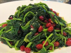 果仁菠菜-李记饺子·熏酱东北菜(欢乐谷店)