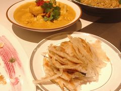 咖喱时蔬配手抓饼-若蘭慈·无国界素食料理(欢乐海岸店)