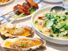 蒜香烤鲜蚝-开海·红岛海鲜虾水饺(石老人店)