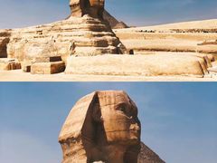 景点狮身人面像-吉萨金字塔群
