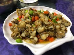 葱爆威海扇贝-威海渔村(静安旗舰店)