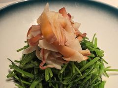 芥兰苗炝拌兰花蚌-醉舍·新淮扬菜(长宁龙之梦店)