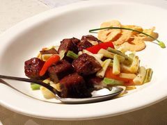 小葱炒新西兰雪花牛肉-悦海堂(金融街购物中心店)